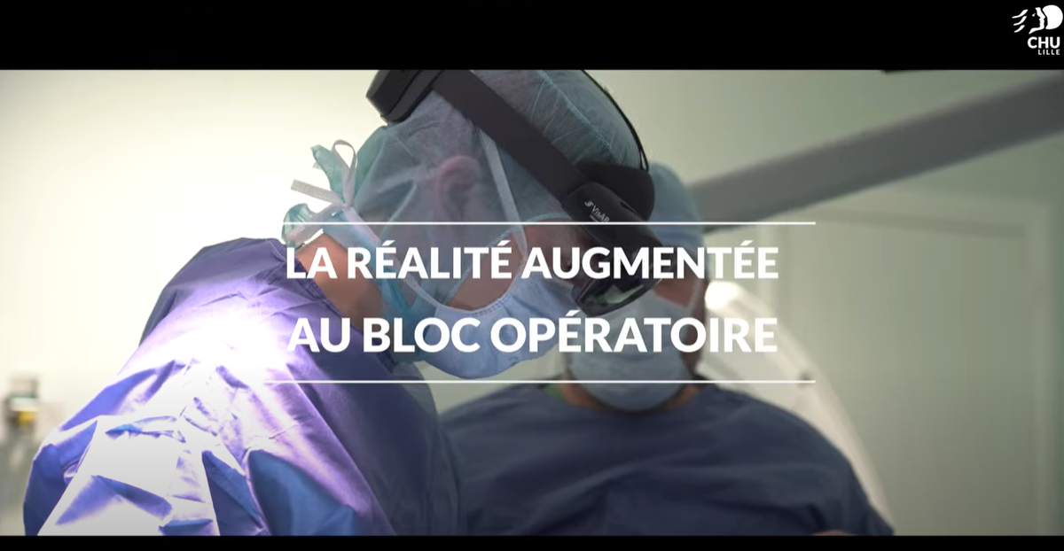 Réalité augmentée au bloc de neurochirurgie