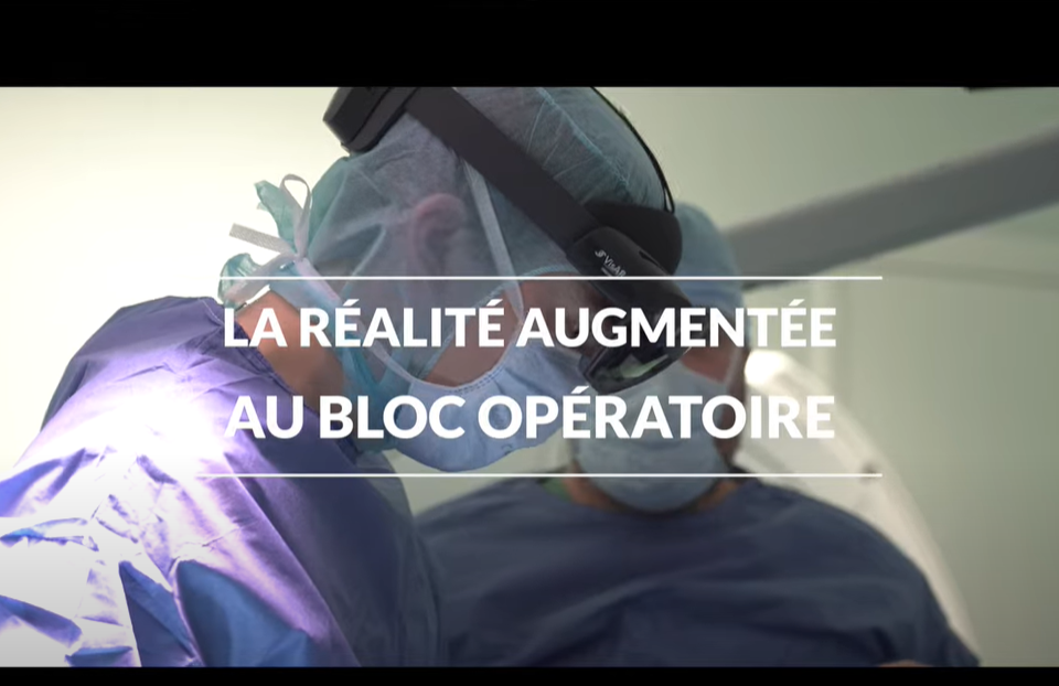 Réalité augmentée au bloc de neurochirurgie