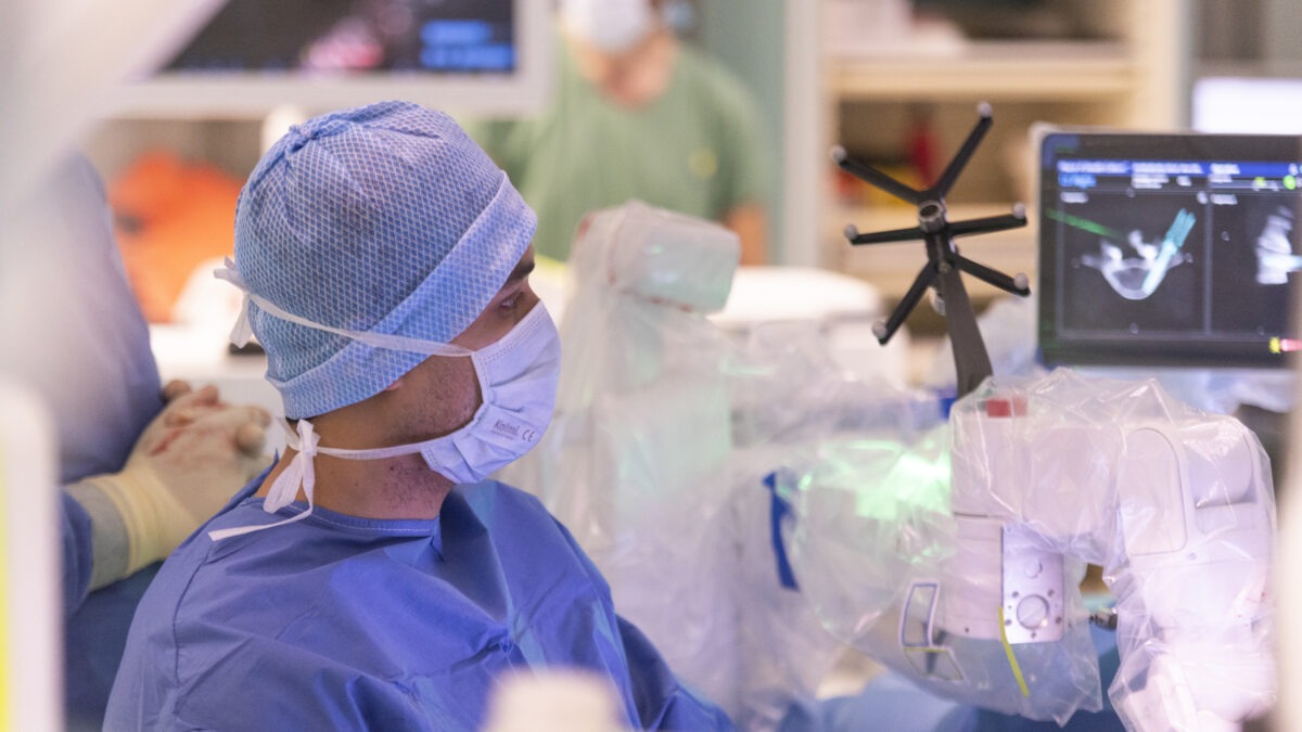 Neurochirurgien robot Mazor