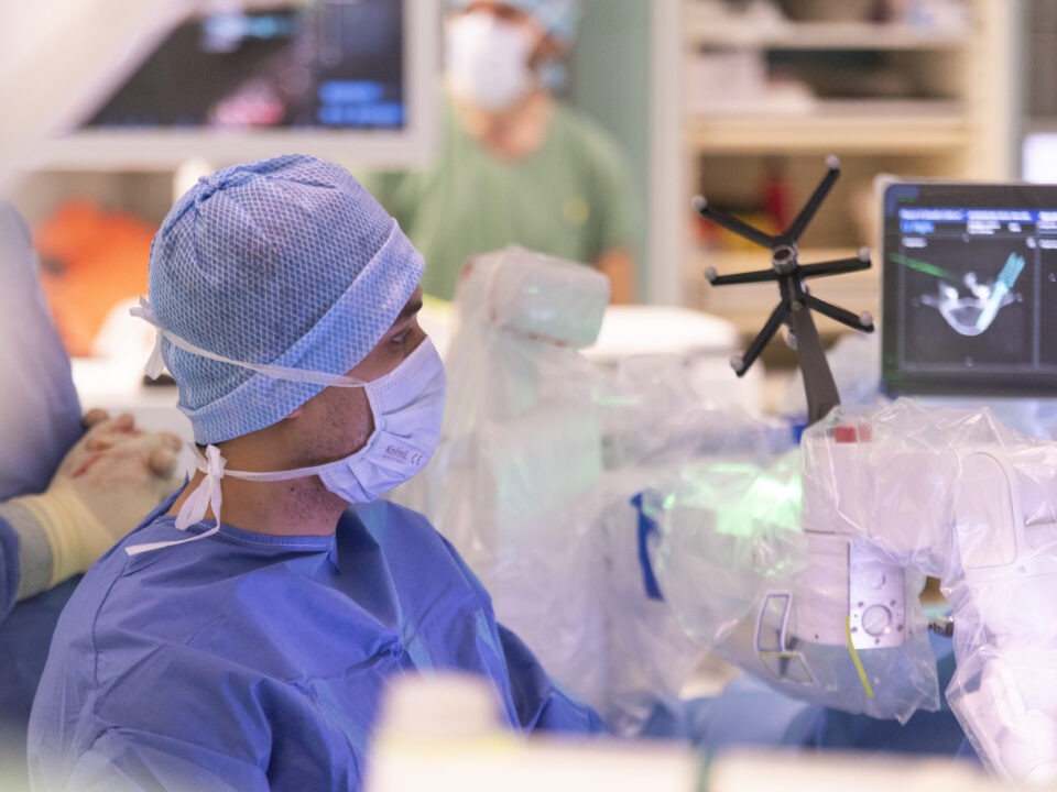 Neurochirurgien robot Mazor