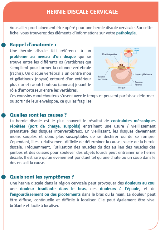 Pathologie_Hernie discale cervicale